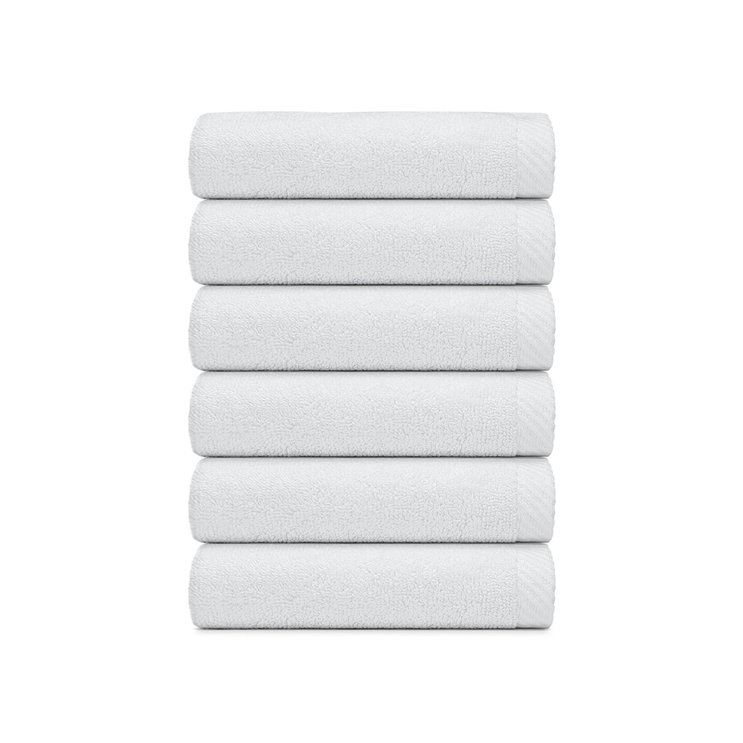 Opulence Hotel Suite Towels Face Towel White 33X33 CM / 13X13 Inches Lbs-1.82